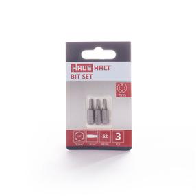 Skrūvgriežu uzgaļu komplekts Haushalt TX15, TX15, 25 mm