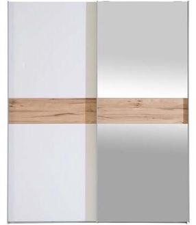Spinta Forte TESS823E5-C485, balta sp., 61.2 cm x 170.3 cm x 210.5 cm, su veidrodžiu