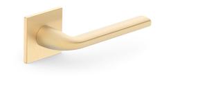 Durvju rokturis, iekštelpām Metal-Bud Q Slim Brushed Gold BELLA Q SLIM, zelta krās.