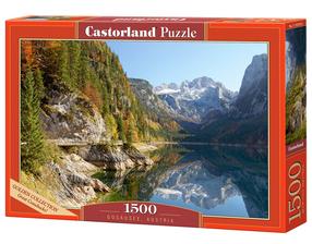 Dėlionė Castorland Gosausee Austria 1500 el. C-152018, 47 cm x 68 cm, 1500 vnt., įvairių spalvų