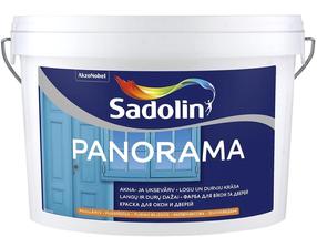 Värv, akendele/ustele Sadolin Panorama BW, poolläikiv, 2.5 l, valge v.