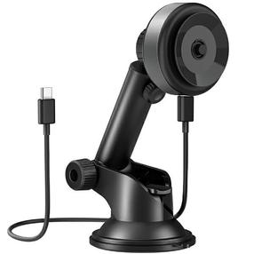 Automobilinis telefono laikiklis Energea AirLock, 4 - 7 ", juoda sp., 15 W