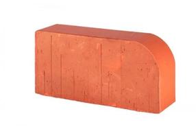 Клинкерный кирпич Terca VTT65 Rounded, 25 см x 6.5 см x 12 см