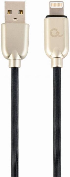 Laidas Gembird USB To Lightning Premium USB 2.0, Apple Lightning, 2 m, juoda