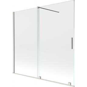 Vonios sienelė Mexen Velar, 170 cm x 150 cm, skaidri sp./sidabro sp./grūdintas