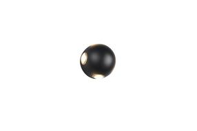 Sieninis lauko šviestuvas Trio Avisio 246760432, 2W, LED, IP54, juoda sp., 10.5 cm x 7.5 cm