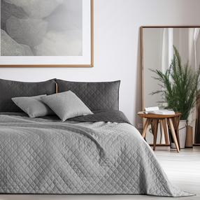Lovatiesė Restilo Axel, sidabro sp., 220 cm x 220 cm