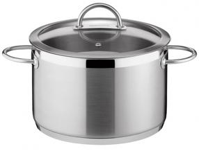 Kastrul Tescoma Vision 779022.00, Ø22 cm, 5.5 l, roostevaba teras v.