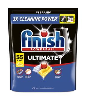 Nõudepesumasina tabletid Finish Ultimate, 55 tk