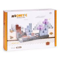 Magnetinis konstruktorius Building Cubes, 160 vnt., įvairių spalvų