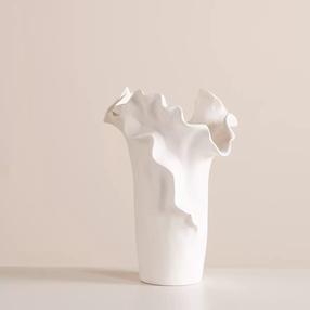 Vaza Domoletti MULWH4281, 25 cm, balta sp.