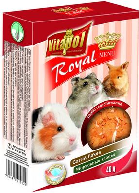 Maistas graužikams Vitapol Royal Menu, triušiams/jūrų kiaulytėms/žiurkėnams, 0.04 kg