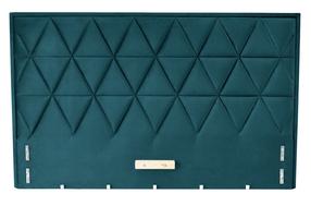 Gultas galvgalis Modulo W5, 175 cm x 8 cm, 120 cm, zaļa krās.