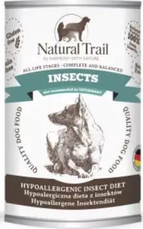Märg koeratoit Natural Trail Hypoallergenic Insects, 0.350 kg