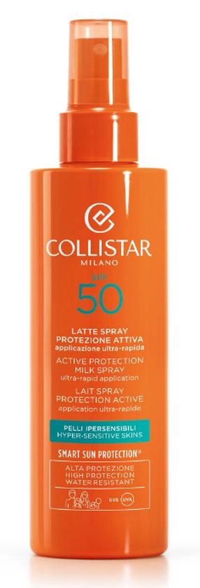 Спрей для ухода за загаром для тела/для лица Collistar SPF50, 200 мл