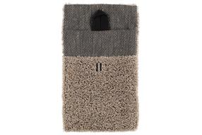 Рукавица для сауны Rento, лён, 24 x 14 см, коричневый цв.