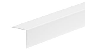 Apdailos kampas Cezar W-PC-KR2525-101-275, balta sp., 275 cm x 2.5 cm