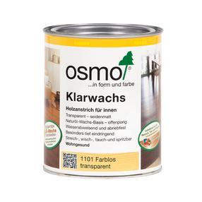 Vasks kokam Osmo Wood Wax Finish, caurspīdīgs, 0.75 l