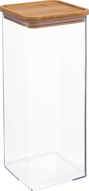 Lielapjoma produktu konteiners 5five Simply Smart Eske, 2 l, 10.4 cm x 10 cm, caurspīdīga krās.
