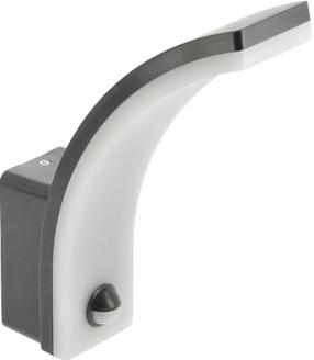 Sieninis lauko šviestuvas GTV Nicea, 20W, LED, IP65, juoda sp., 6.7 cm x 25.5 cm