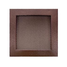 Kamīna režģis Hearth x 17 cm x 17 cm, tērauds, vara krās.