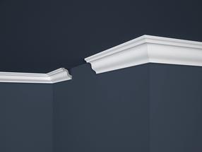 Apdailos juostelė E-5, balta sp., 200 cm x 4 cm