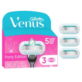 Сменные картриджи для бритв Gillette Venus Party Edition, 3 шт.