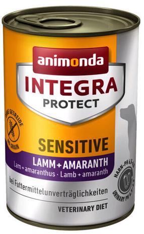 Märg koeratoit Animonda Integra Protect Sensitive Lamb + Amaranth, lambaliha, 0.4 kg
