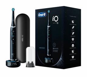 Elektriskā zobu birste Braun Oral-B iO Series 10, melna krās.