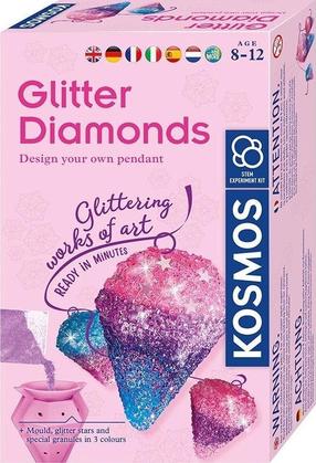 Набор для выращивания кристаллов Kosmos Glitter Diamonds, многоцветный