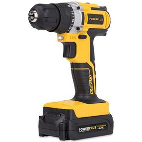 Akumulatora skrūvgriezējs - urbis ar bateriju Powerplus POWX00422, 20 V, 1.5 Ah