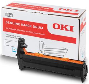 Oriģinālas veltņa kasete (Drum) Oki C612, zilganzaļa (cyan) krās.