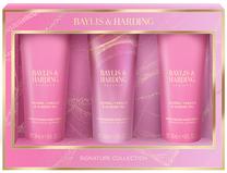 Rankų priežiūros rinkinys Baylis & Harding Signature Collection Jojoba, Vanilla & Almond Oil, 3 vnt.