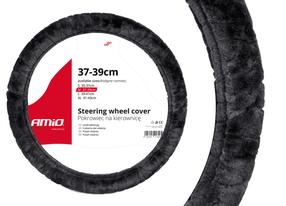 Vairo užvalkalas AMiO, juoda sp, minkštas, 37-39 cm