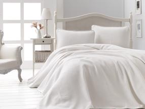 Lovatiesės komplektas Mijolnir Liv 157SHS5230, balta sp., 220 cm x 240 cm