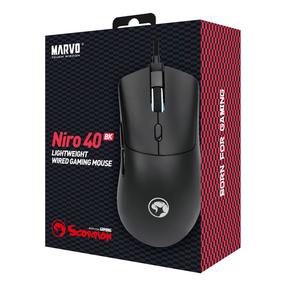 Laidinė žaidimų pelė Marvo G950 *, juoda sp.