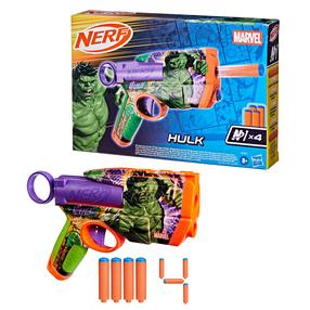 Игрушечный пистолет с пулями Hasbro Nerf Hulk G1922 Зеленый цв./Oранжевый цв./Фиолетовый цв.