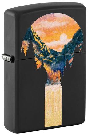 Šķiltava Zippo Mountain Waterfall Design 48676, daudzkrāsaina