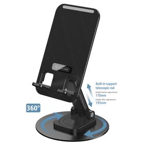 Telefonihoidja Jellico PH27 Smarthone & Tablet Desk Holder Stand, must v.