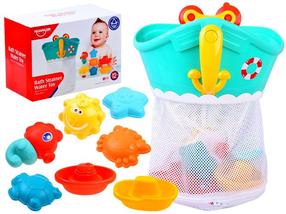 Набор игрушек для купания Huanger Bath Strainer ZA3408, многоцветный