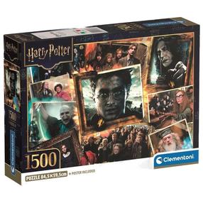 Dėlionė Clementoni Harry Potter 31736, 59.5 cm x 84.5 cm, 1500 vnt., įvairių spalvų