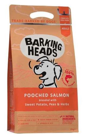 Sausā suņu barība Barking Heads Pooched Salmon BSL2, lasis, 2 kg