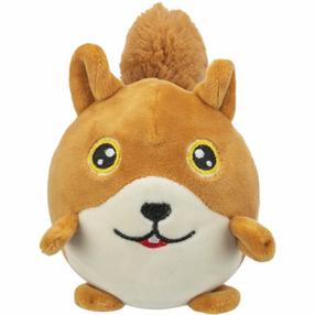 Rotaļlieta sunim, plīša manta Trixie Squirrel 36020, 13 cm, brūna krās.