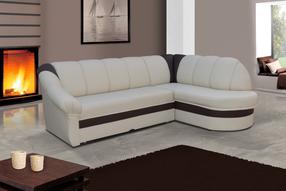 Kampinė sofa Benano Soft 33/Soft 66, šviesiai ruda sp., dešininė, 180 x 250 cm x 85 cm