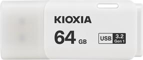 USB mälupulk Kioxia U301 Hayabusa, valge v., 64 GB