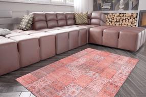 Kilimas Conceptum Hypnose Jazz Chenille 473RTP1511, balta sp./pilka sp./rožinė sp., 190 cm x 140 cm