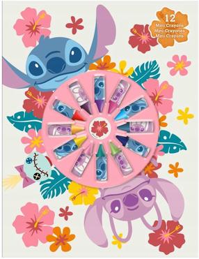 Krāsošana komplekts, ar piederumiem Kids Euroswan Stitch, daudzkrāsaina