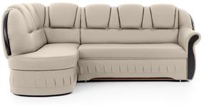 Kampinė sofa Lord Soft 33, kreminė sp., kairinė, 180 x 243 cm x 105 cm