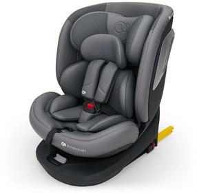 Automobilinė kėdutė KinderKraft I-Grow 2 Plus, pilka sp., 40 - 150 cm