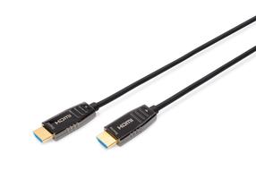 Сетевой кабель Digitus AOC HDMI With Ethernet Cable AK-330126-300-S HDMI A, HDMI A, 30 м, черный цв.